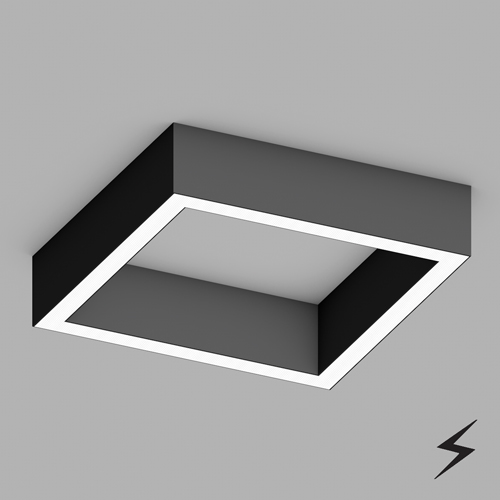 Traceline Surface Square, 1000x1000mm - Micro Prismatic - High-Output