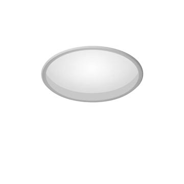 Trybeca Round, MEDIUM, ROUND fixed recessed luminaire, WITH BEZEL