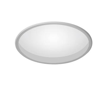 Trybeca Round, LARGE, ROUND fixed recessed luminaire, WITH BEZEL