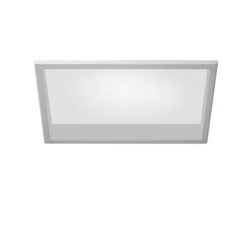 Trybeca Rectangular, LARGE, RECTANGULAR fixed recessed luminaire, WITH BEZEL