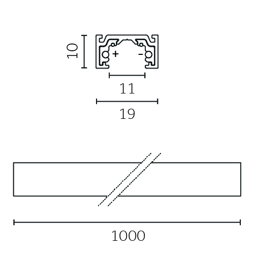 Track Outline 24V - Surface