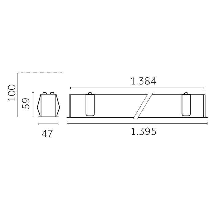 Yori Linear recessed, BH070