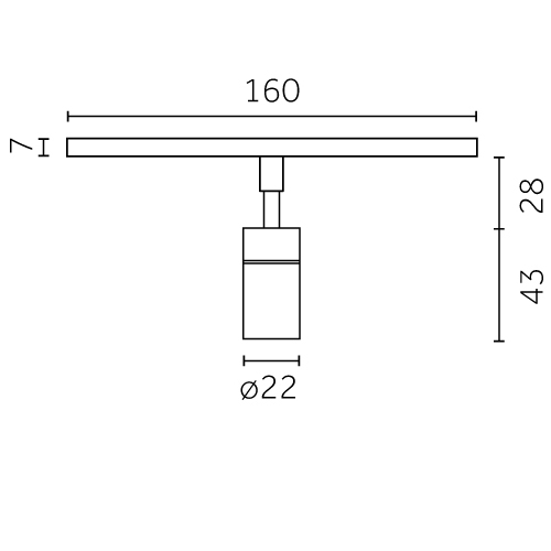 Yori Outline 24V, Ø22mm | Precision