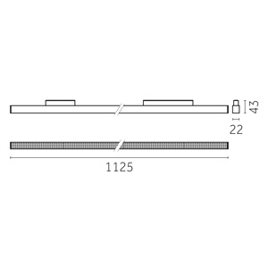 Yori Linear 48V / Prismatic, 1128 mm