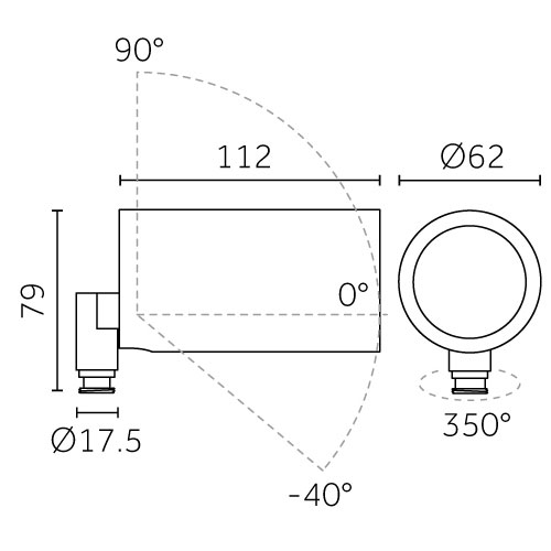 Yori IP66, Ø 60mm