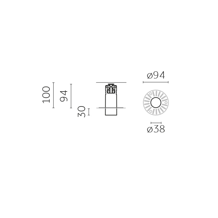 Trybeca Round Drop, MC0A0