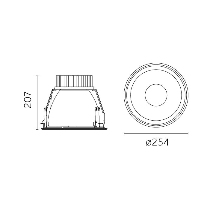 Miled Evo, Ø254mm