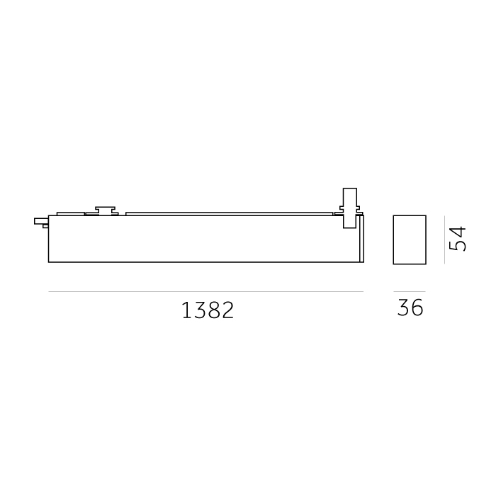 Yori Linear Track continuous line, UF670